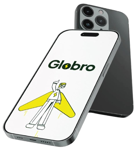 Globro tilted phones